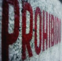 prohibido